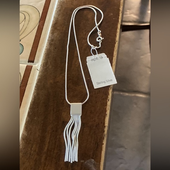 NWT Apt. 9 sterling silver necklace - Picture 5 of 8